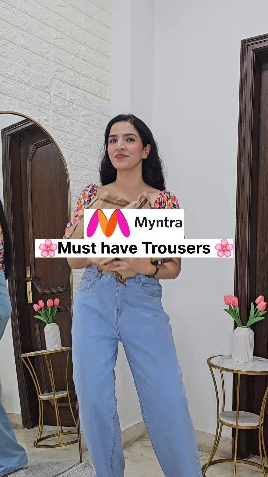 Comment for links 🔗🔗
Trousers are from @myntra
Fabric : Very good
Quality : Very good
Comfort: Excellent 
Go for 1 size less than your usual size
Highly Recommended 👍 
Meesho haul , Meesho jeans haul , meeshoapp , meesho finds , high waist jeans , meesho high waist bottoms myntra jeans #myntra 
#meesho #meeshofinds #meeshohaul #meeshoapp #meeshojeans #Jeans #highwaist #highwaistedjeans #fashion #haul #meeshokurta #meeshofashion #reels #reelsinstagram #fashiondiaries #fashionhaul #deeptilakh05