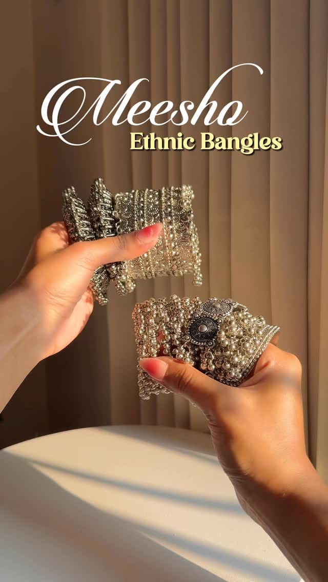 Comment for Links✨
.
.
.
.
.
.
#reels #meeshofinds #meeshohaul #reelsi̇nstagram #bracelet #bangles #haul #meeshofashion #jewellery #jewelleryhaul #reelsexplore #ethnicbangles #braceletstacks #kada #banglestack #braceletstack #viral #explorepage #affordable #oxidisedjewelry 
[ reels , meesho fashion , meesho haul , meesho finds , bracelet haul , bracelet finds , oxidised bangles , affordable , bangles stack , viral , kada , trending , desi aesthetic , soft girl aesthetic , desi core , oxidised jewellery stacks , jewellery haul , jewellery fashion , jewellery finds , fyp , explore page ]