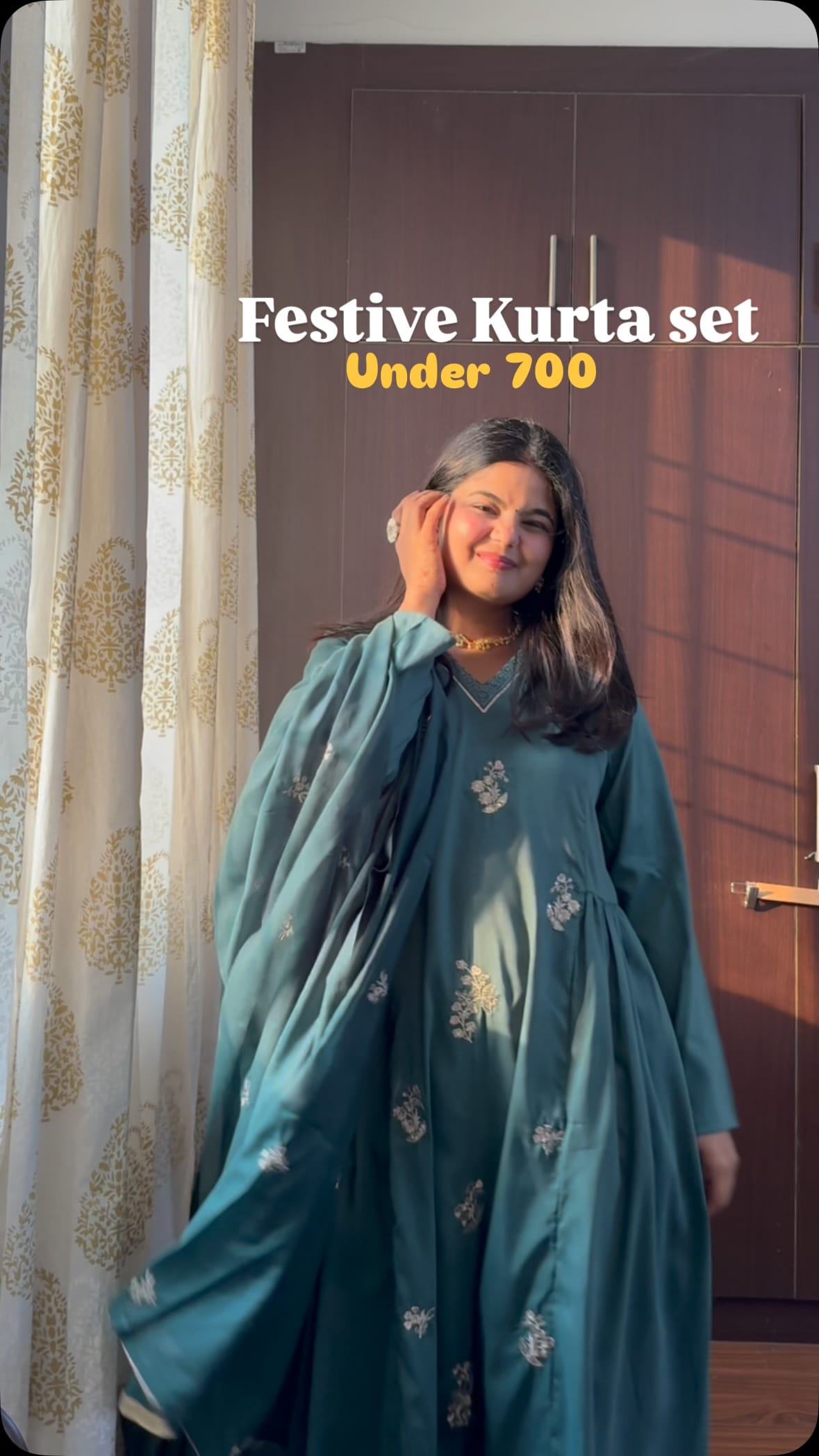 Wait... 649 for this beauty? This is what i call a steal deal 🤌
Comes in 4 colors 🥹
Comment “Green” for the links 💚
[AmazonFinds, KurtaSet, AmazonFashion,
Indian wear, AmazonClothing, EthnicWear,
Kurtaset, AmazonStyle, FashionDeals,
TraditionalWear, ShopAmazon, BudgetFashion,
EthnicFashion, AmazonKurtaSets,AmazonShopping, workwear, officewear]
#AmazonFinds #KurtaSet #AmazonFashion #IndianWear #AmazonClothing #EthnicWear #KurtaSetFinds #AmazonStyle #FashionDeals #TraditionalWear #ShopAmazon #BudgetFashion #EthnicFashion
#AmazonKurtaSets #AmazonShopping #workwear #officewear #fyp #explorepage #explore