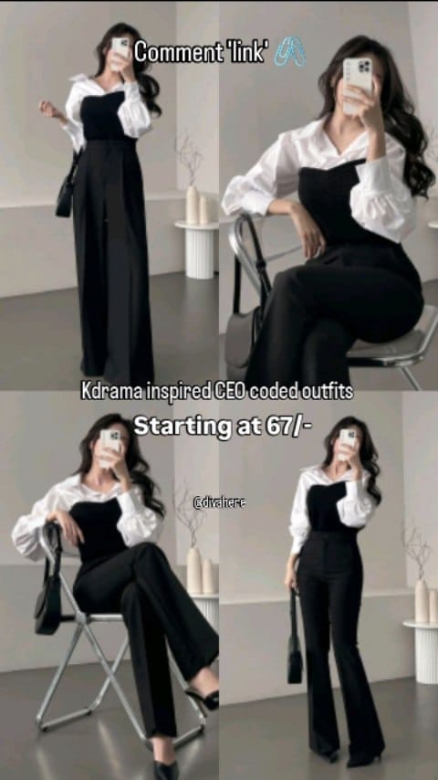 Comment 'link' 🖇️ or DM me 
Follow @divahere12 for more 🩷 
#meeshoootd #kfashion #koreanoutfits #ootd #kdramainspired #fashion