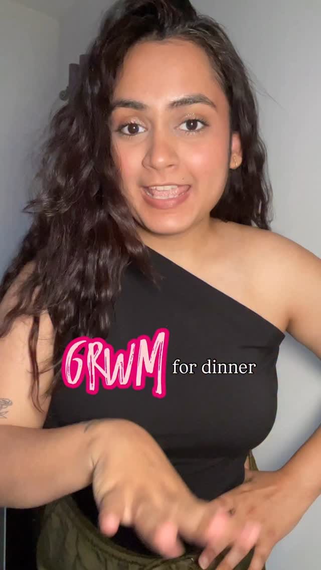 Rate this look in the comments! 
#fashion #fyp #explorepage #viralvideos #grwm #grwmoutfit #grwmreel #dinnerware 
( fashion, outfit check, ootd, going out top, comfortable shoes)