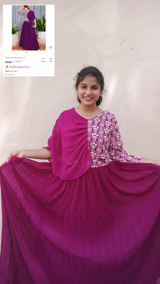 Coment for links 
Follow for more updates 
#meeshofashion #viralvideos #trending #public #wishlinkcreators #instagramreels #wishlink #reelsvideo #songs #myntrafınds #flipkartfinds #flipkart #telugucreator #unboxing #topshop #shoppingonline #meesholehenga #diya_official_8233 #india
