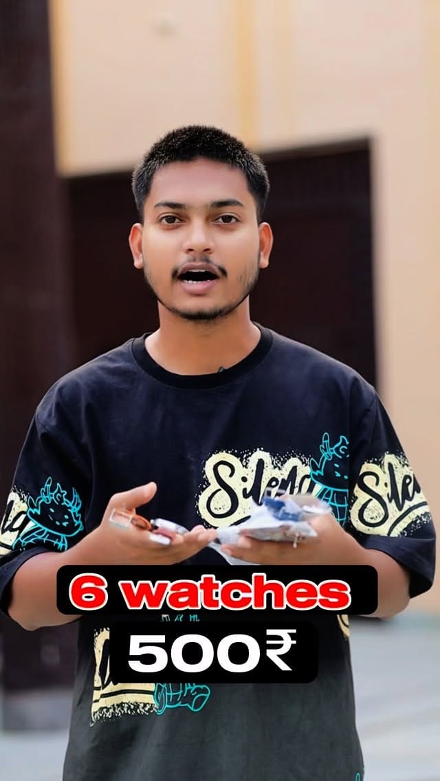 THIS COMBO WATCHES ⌚️ 💀🥵 
.
.
COMMENT (WATCH) I WILL SEND YOU LINK ✅️
.
.
.
.
#reelsinstagram #reelitfeelit
#clothes #faishon #outfit #watch #reelitfeelit #trending #honeysinghsongs🎵