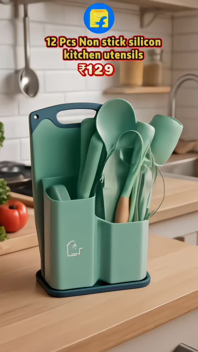 Comment "Link" 🖇️
12 pcs Nonstick silicon kitchen utensils 
Kitchen finds 
Kitchen appliances 
Kitchen assentials 
Knife set 🗡️ 🔪 
Kitchen products 
 ( Meeshofinds, Meesho products, meesho haul, Flipkart finds, Amazon finds, Shopsy finds, Myntra finds, Ajio finds, trending online products, viral finds ) 
 #meesho #meeshofinds #meeshohaul #meeshoapp  #under250 #budgetfriendly #budgettips #randomfinds #organiser  #usefultips #explorar #explorepage #explore #createexplore #creatorgrams #explorepage✨ #shopsy #shopsyfinds #flipkart #kitchenappliance #kitchenfinds #kitchenproducts #kitchenset #nonstick #kitchenutensils #kitchentips #meeshokitchenhaul #kitchen