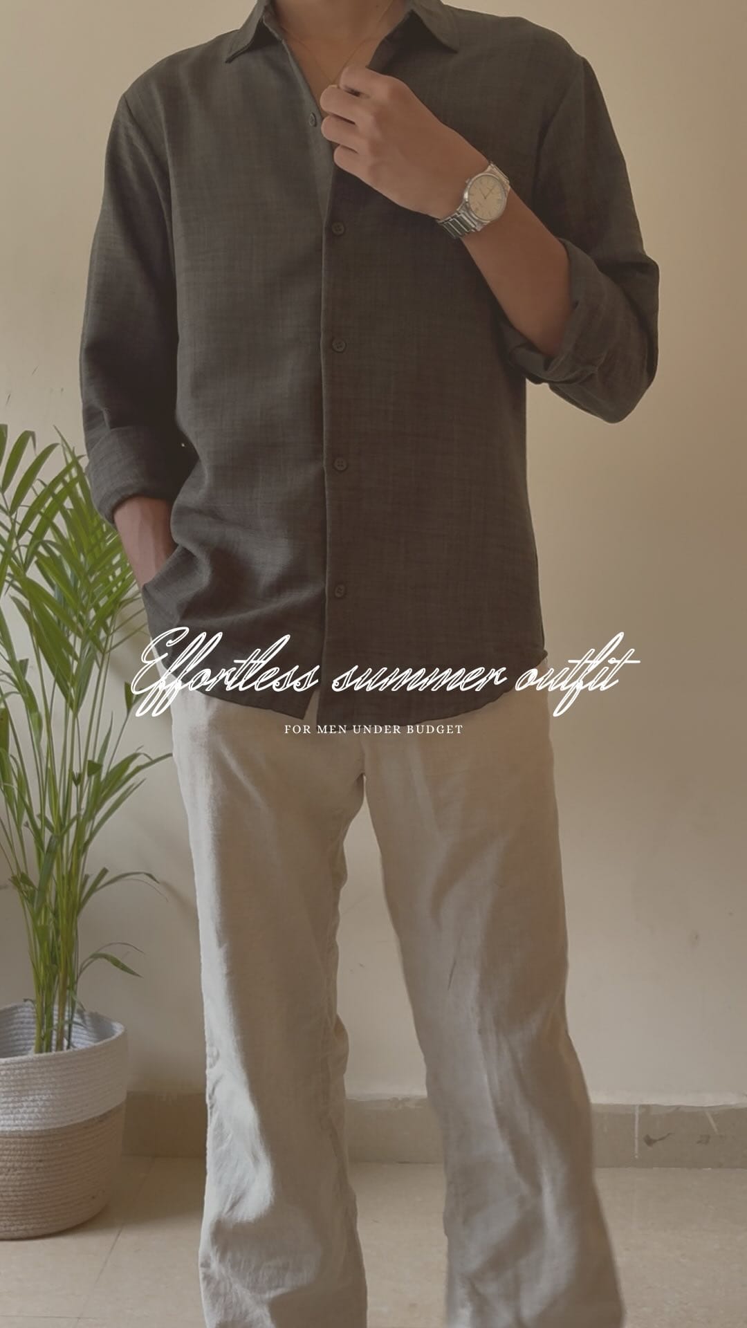 Follow & Comment “ Linen “ ⚜️
• EFFORTLESS CLASSIC SUMMER LINEN OUTFIT •
Effortless style meets unmatched comfort! If you want to look stylish and classic without putting in much effort, this summer outfit is all you need. Pairing a green linen shirt with cream linen pants, this look is simple, timeless, and super comfortable. Linen not only adds elegance but also keeps you cool and fresh all day. Want to recreate this look? Just follow and comment ‘linen,’ and I’ll share this fit link with a few amazing alternatives!
#linenstyle #mensfashion #summeroutfit #timelessstyle #effortlessfashion #classicmenswear #comfortablefashion #mensstyleguide #linenclothing #minimalstyle #summertrends2025 #wardrobeessentials #ootd #mensweardaily #fashioninspo
