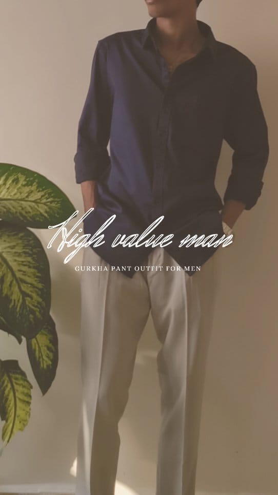 Like This Reel & Comment " Link " ✨
• GURKHA PANT HIGH VALUE MAN OUTFIT •
POV: You don’t need to spend a fortune to dress like a high-value man. 🕴️ A navy blue slim-fit shirt paired with timeless beige Gurkha trousers—because confidence and style aren’t about the price tag, but the taste. 💼 Perfect for brunches, casual nights out, or commanding respect wherever you go. Upgrade your wardrobe the smart way—dress sharp, spend smart.
#mensfashionstyle #mensoutfits #oldmoneyvibes #gurkhapants #navybluefashion #affordableluxury #timelessstyle #dressedtosucceed #classicovertrend
What Kind Of Bottom Wear Do You Love ?