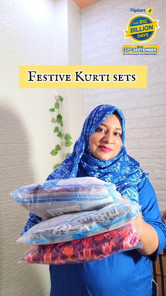 Comment For Link Ya Share This Reel With Me 
Follow For More Videos 
@flipkart Festive Kurti Sets 
#flipkartbbd2025 #bigbilliondays #flipkartsale #flipkartbigbilliondays #bbdsale2025