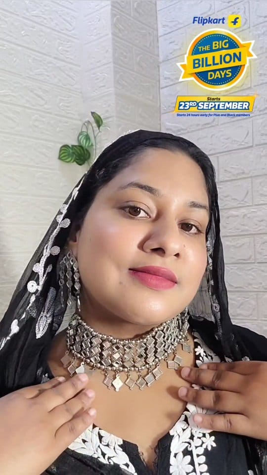 Comment For Link Ya Share This Reel With Me 
Follow For More Videos 
@flipkart Oxidized jewellery Set 
#bbd #bigbilliondays #flipkartsale #bbdsale