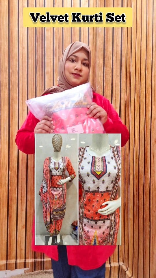 Share This Reel With Me Ya Comment For Link 
Follow For More Videos 
@meeshoapp Velvet Kurti Set