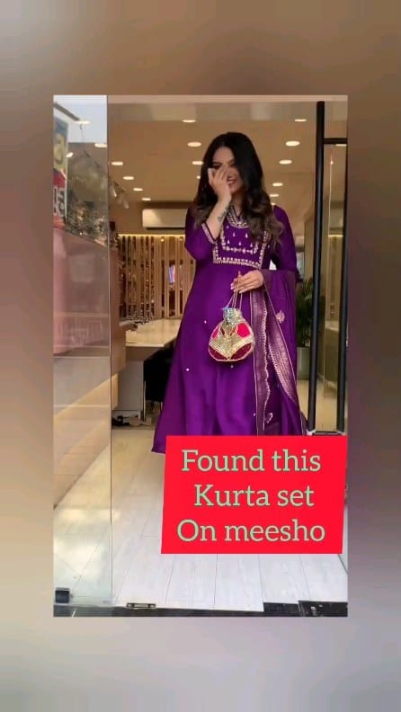 Meesho kurta set
