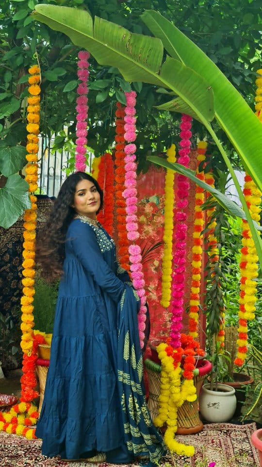 Drop '💙' for links 
Ordered size S, but it was a lil  loose. I’d suggest going one size down from your usual. 
Follow @thatvoguenaari for mores such reels ♥️
[Rakhi Outfits, Teej Outfits, Rakhi and Teej Outfits, Rakshabandhan Outfits Inspo, Outfit Inspo, Festive Look, Festive Fits, Traditional, Anarkali, OOTD]
#trending #trendingnow #fashioninspo #rakhioutfit❤️ #rakshabandhan #outfitoftheday #outfitideas #outfit #outdoorphotography #outfitinspo #fyp #festiveseason #festivevibes #traditionalwear #fashioninfluencer #fashioninspo #ootd