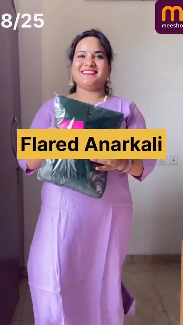 Follow and type link 
Most flared anarkali from meesho @meeshoapp