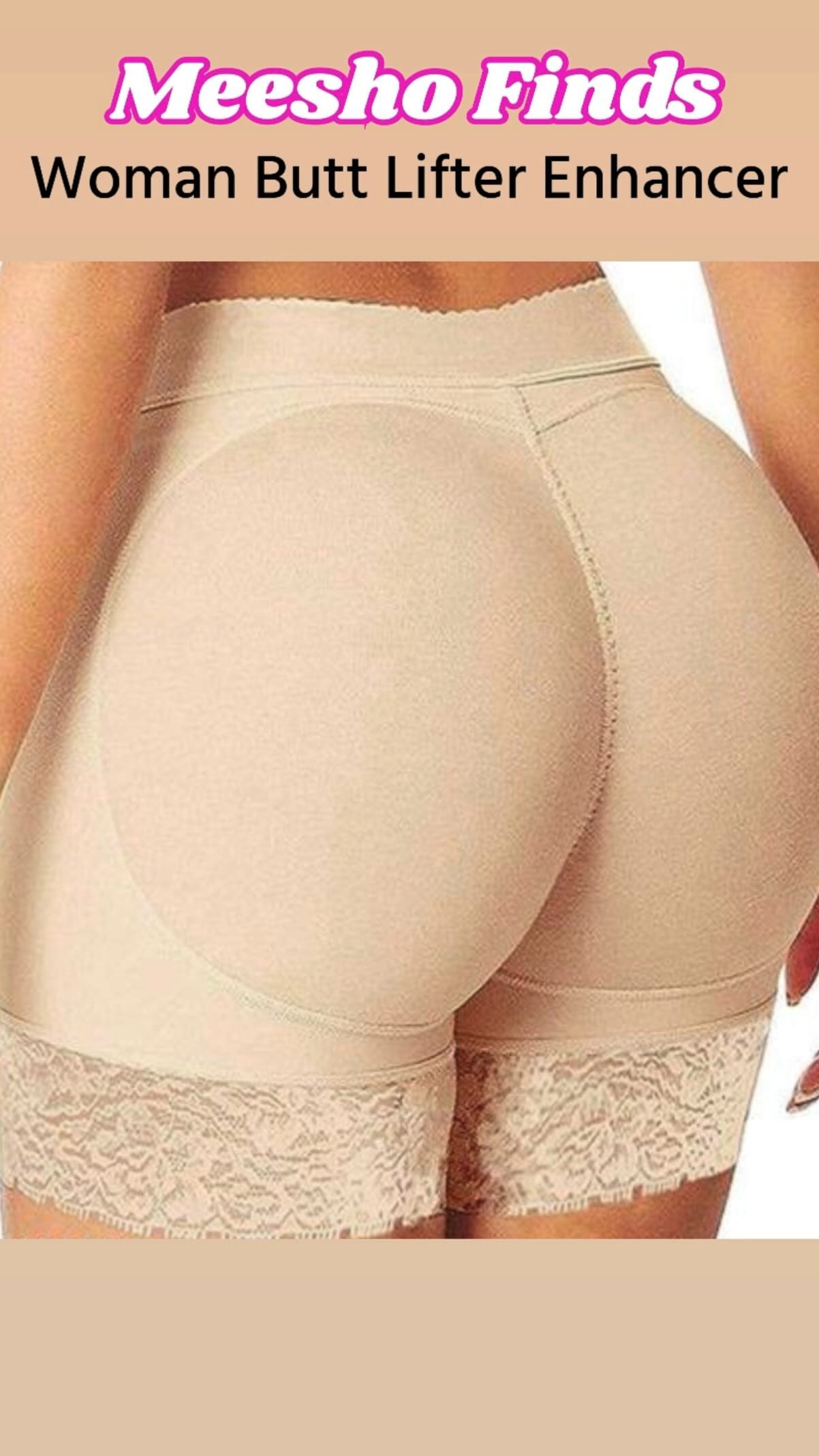 Butt Lifter ….. comment down for link 🔗 
.
.
.
#but #lifter #enhancer #highwaist #underwear #meesho #meeshoapp #meeshoshopping #meeshofinds #instagramreels #viral