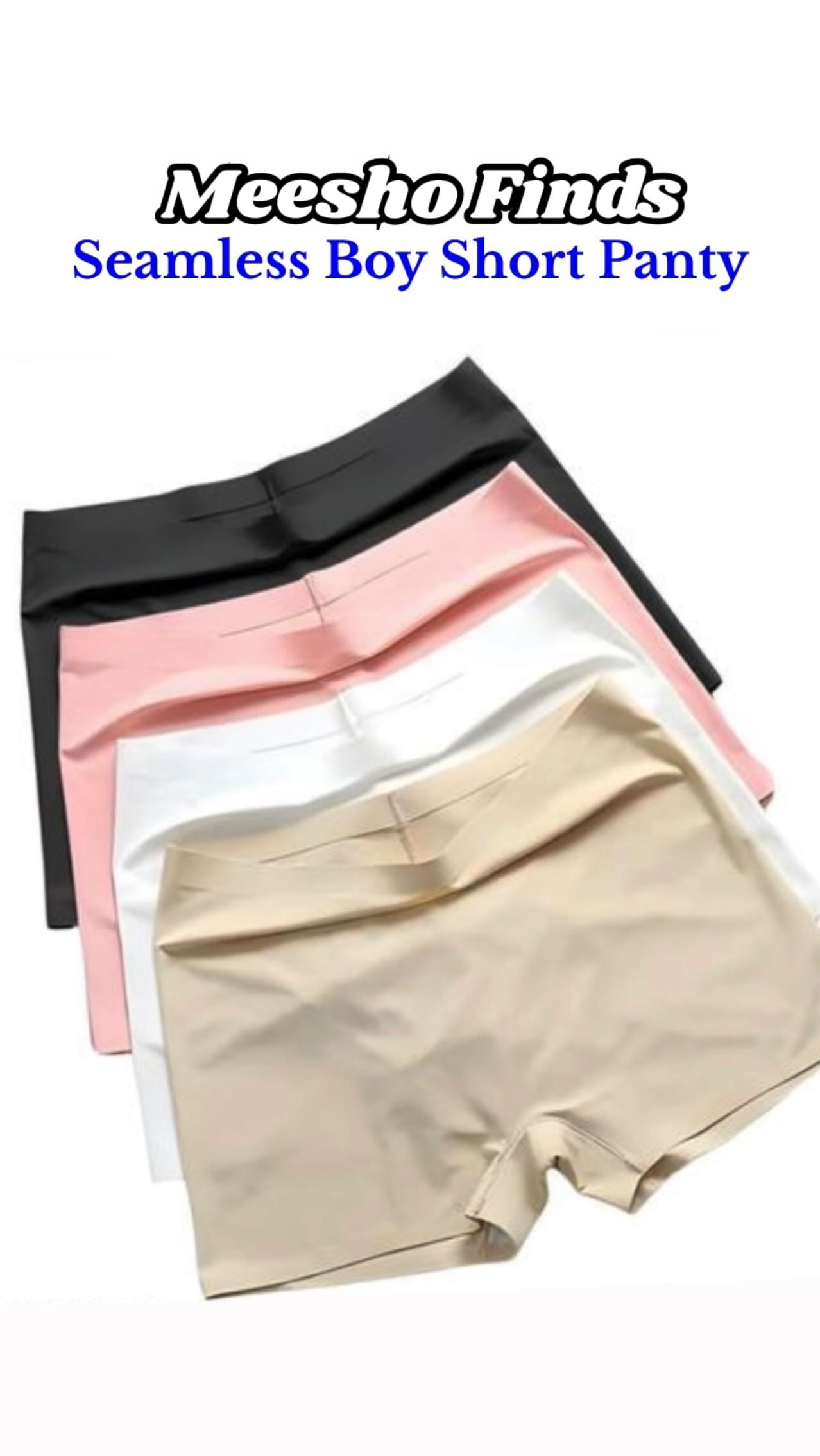 Seamless Boy Short Panty 
.
.
✨Comment down for link ✨
.
.
( Seamless, panty, boy short, seamless panty, meesho finds, affordable, viral video )
#seamless #pantie #pantys #seamlesspanty #boyshort #short #shorts #meeshofinds #meeshohaul #instagramreels #viralvideo