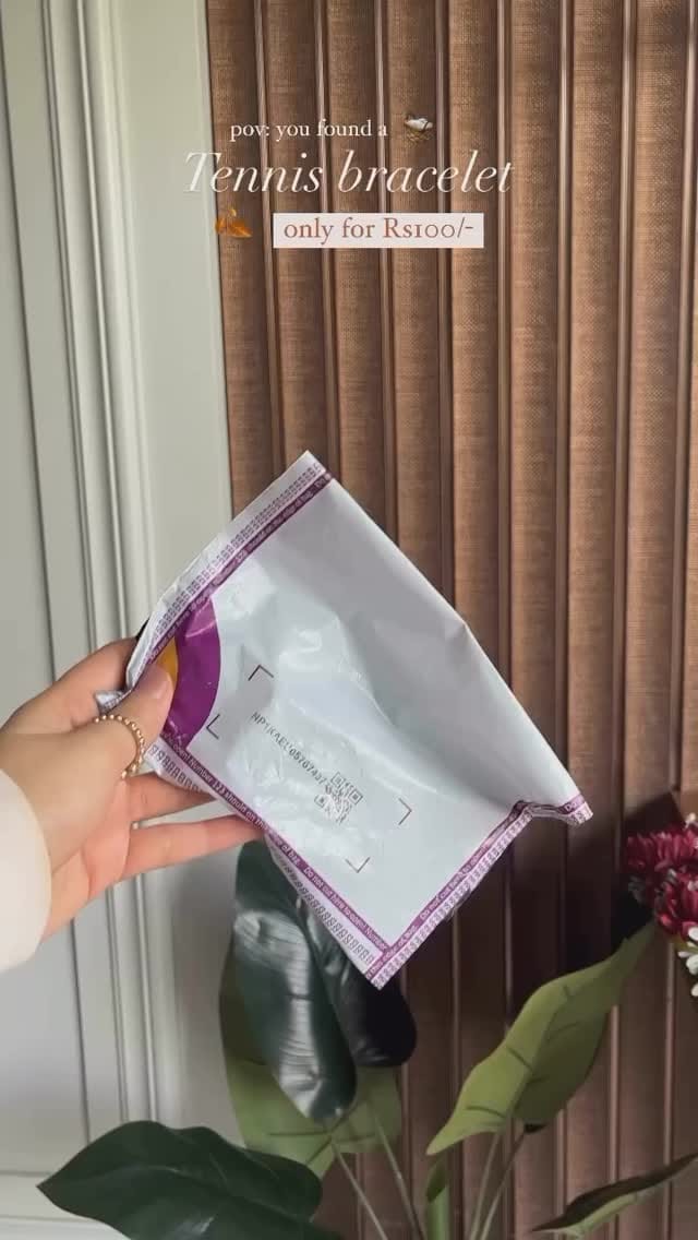 Tennis bracelet for 100/-