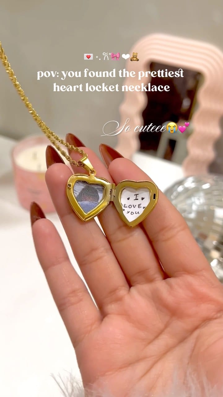 Locket necklace