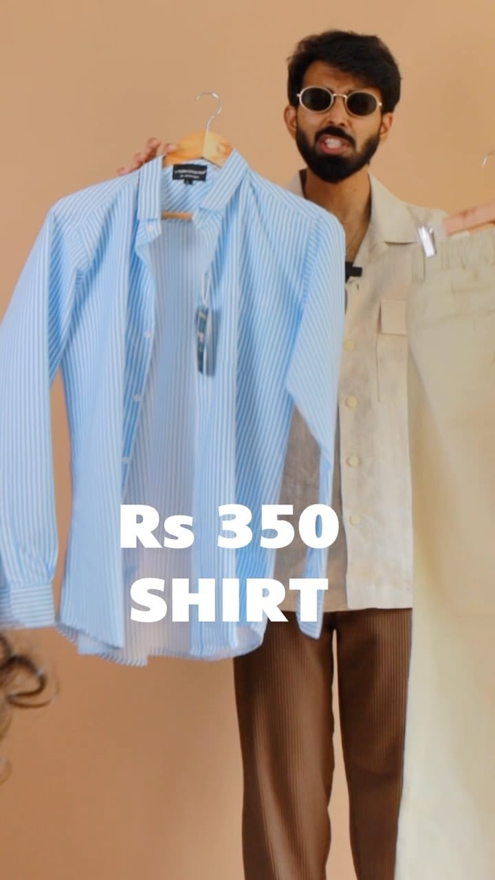 Just Rs 750 old money casual outfit for summers
#750rsoutfit #400rspant #300rsstripedshirt #viralvideo #trendingreels #explorepage #explore #hyderabadfashionblogger