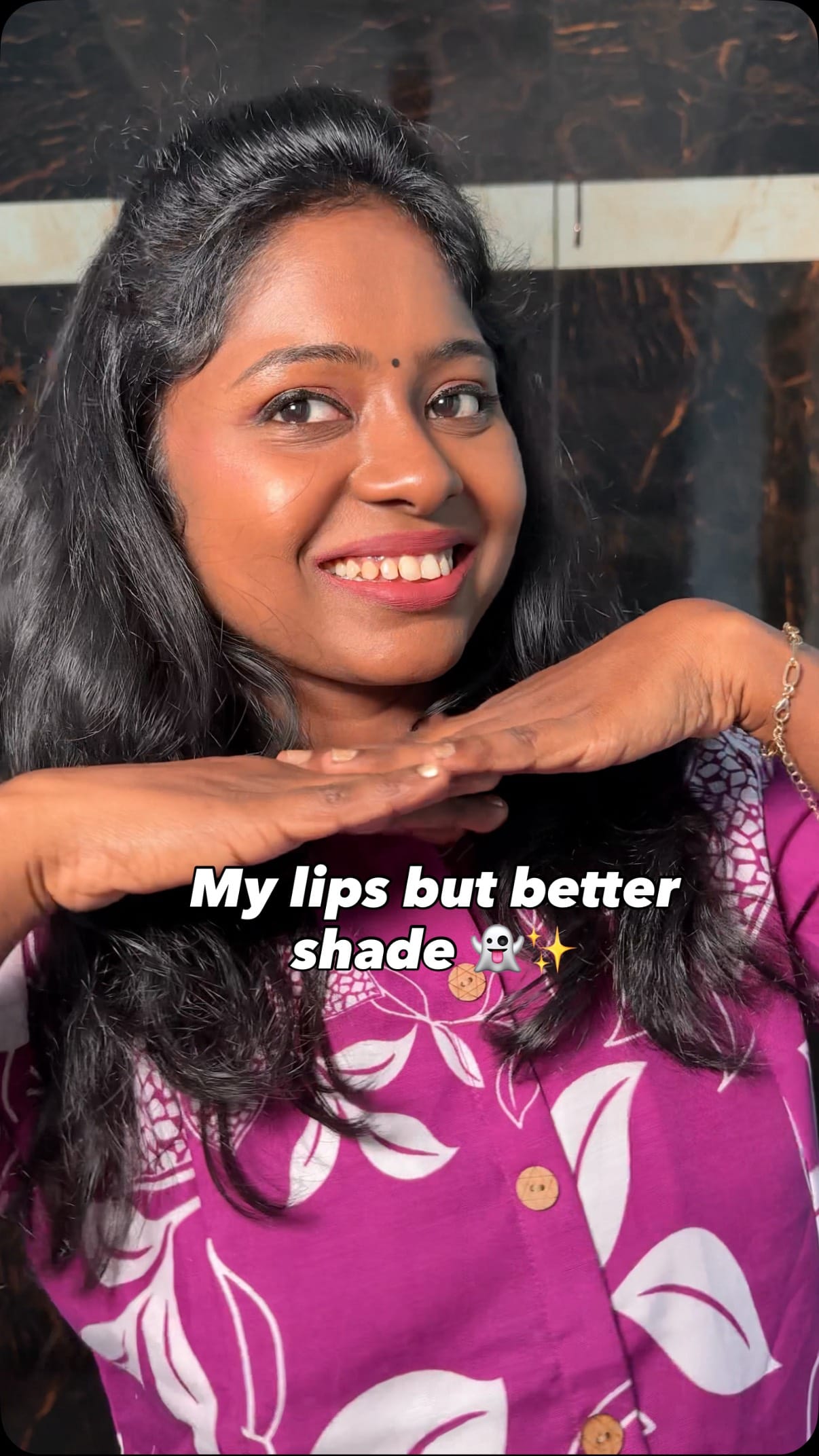 Finally found a perfect pink nude lipstick that doesn’t wash out brown or deep skin tones! 💄✨ 
The kind that makes you feel like “this is ME but better!” If you’ve been struggling to find your everyday MLBB shade, THIS is it 🤎
Comment “LIPS” to get the link!
nude lipstick for Indian skin, pink nude for brown skin, MLBB lipstick, affordable nude lipstick India, deep skin lipstick shade, best nude lipstick India, lipstick for dusky skin, brown skin nude shade, viral lipstick shade, universal nude lipstick, luxury nude lipstick dupe, creamy lipstick for Indian skin, best pink nude shade India, matte lipstick for brown girls, affordable luxury makeup, non ashy nude lipstick, nude lipstick for melanin skin, perfect everyday lip shade, best lipstick for brown girls
#nudelipstick #brownskinbeauty #deepskinmakeup #indianskintone #lipstickswatch #viralmakeup #melaninmakeup #makeupforbrowngirls #affordablemakeupindia #lipstickreview #browngirlapproved #nudeshade #makeupreelindia #viralbeautyfinds #chennaiinfluencer #beautycommunity #fypviralinstagram