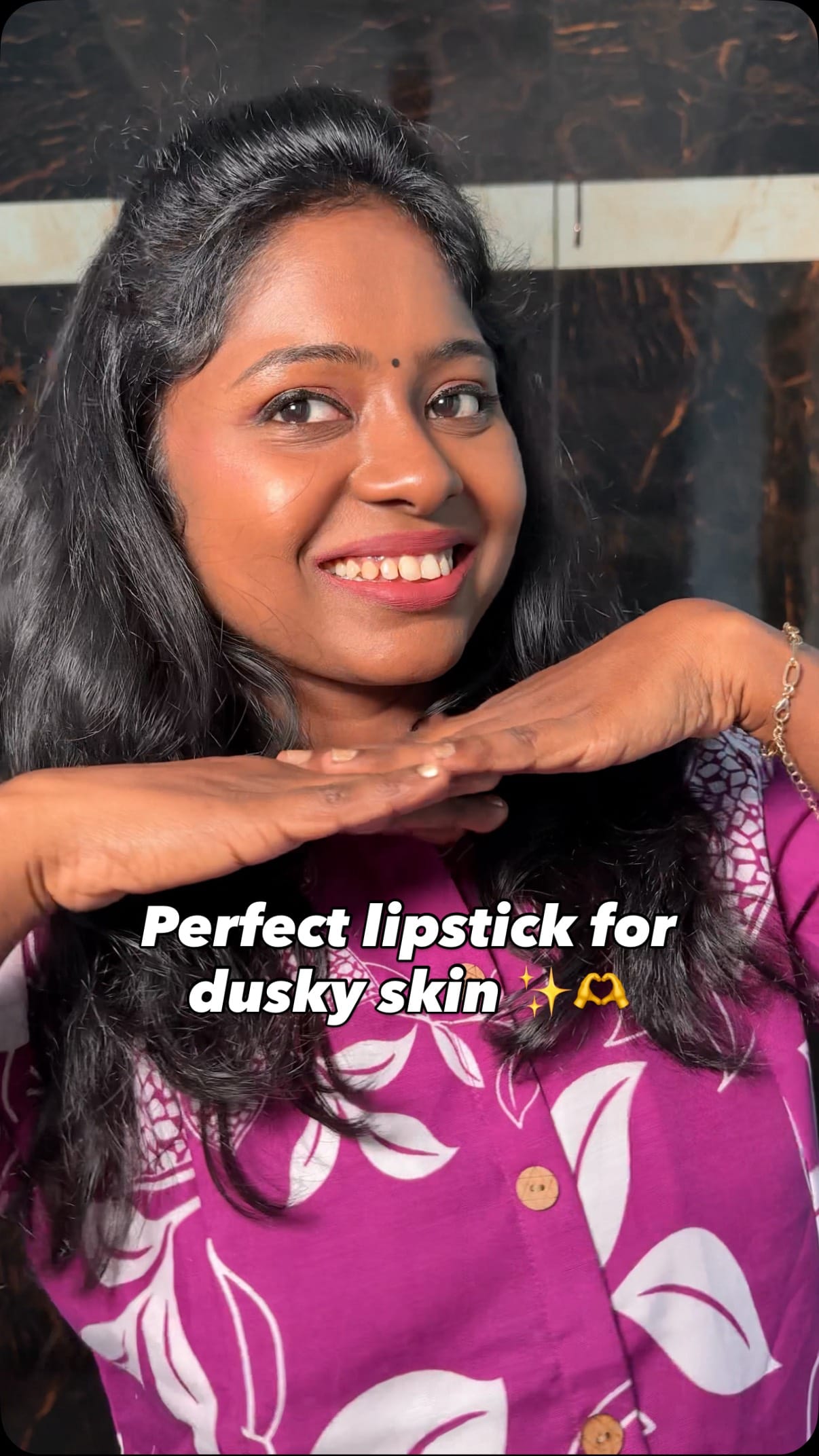 Finding a nude lipstick as a brown skin girl is not easy… half of them make us look sick 😅
But this shade? It looks like my natural lips, but BETTER!
Wearing it alone = soft glam
With brown liner = full model vibes 🔥
Want the shade name? Comment “LIPS” below!
nude lipstick for Indian skin, pink nude for brown skin, MLBB lipstick, affordable nude lipstick India, deep skin lipstick shade, best nude lipstick India, lipstick for dusky skin, brown skin nude shade, viral lipstick shade, universal nude lipstick, luxury nude lipstick dupe, creamy lipstick for Indian skin, best pink nude shade India, matte lipstick for brown girls, affordable luxury makeup, non ashy nude lipstick, nude lipstick for melanin skin, perfect everyday lip shade, best lipstick for brown girls
#nudelipstick #brownskinbeauty #deepskinmakeup #indianskintone #lipstickswatch #viralmakeup #melaninmakeup #makeupforbrowngirls #affordablemakeupindia #lipstickreview #browngirlapproved #nudeshade #makeupreelindia #viralbeautyfinds #chennaiinfluencer #beautycommunity #fypシ #explorepage✨ #affordablelipstickforduskyskin
