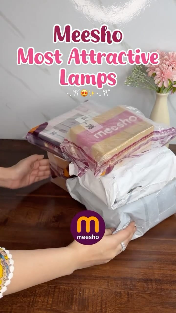 Comment lamp for link 🔗 
or join my broadcast channel for all the links
.
Most Attractive Lamps 😍✨
.
Follow @farhanaaz.fn for more
.
.
#meesho #shopping #onlineshopping #link #happyshopping