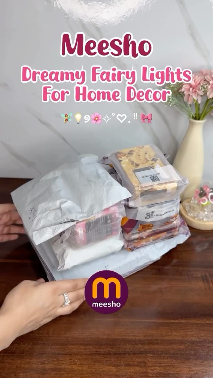 Comment pp for link 🔗 
or join my broadcast channel for all the links
.
Dreamy Fairy Lights for Decor😍✨
.
Follow @farhanaaz.fn for more
.
.
#meesho #shopping #onlineshopping #link #happyshopping