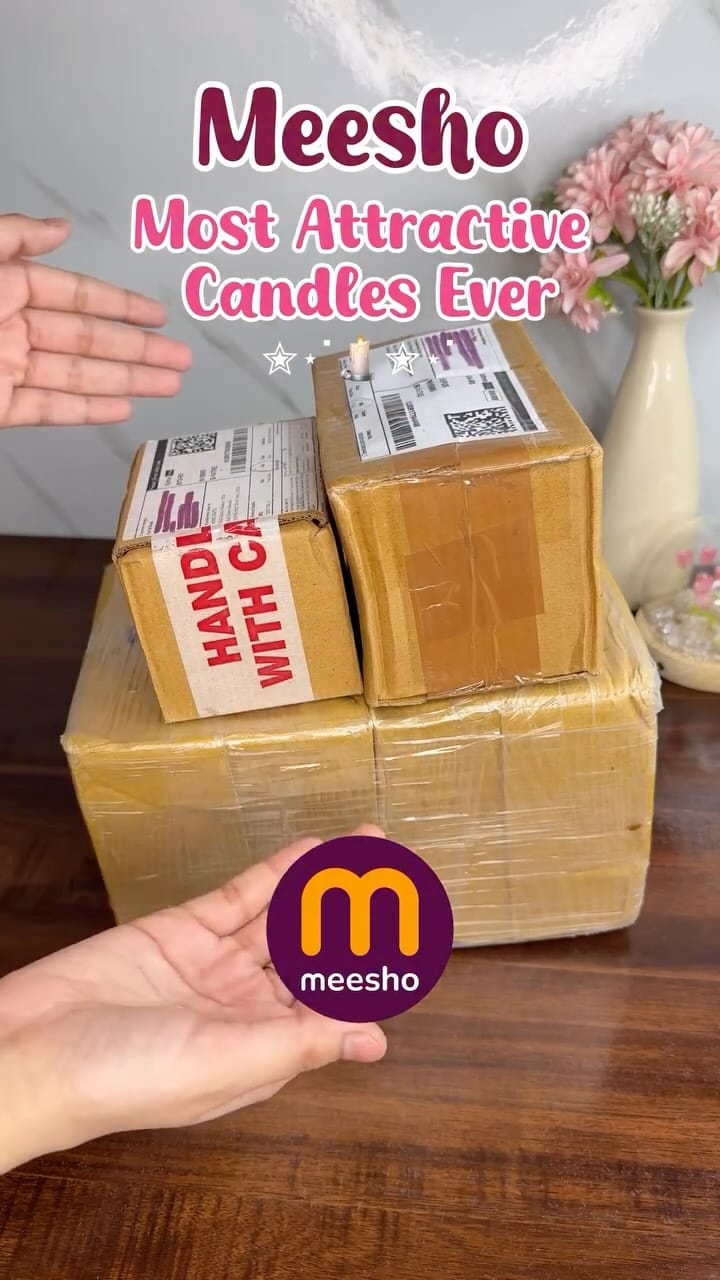 Comment pp for link 🔗 
or join my broadcast channel for all the links
.
Attractive Design Scented Candles 🕯️ 😍
.
Follow @farhanaaz.fn for more
.
.
#meesho #shopping #onlineshopping #link #happyshopping