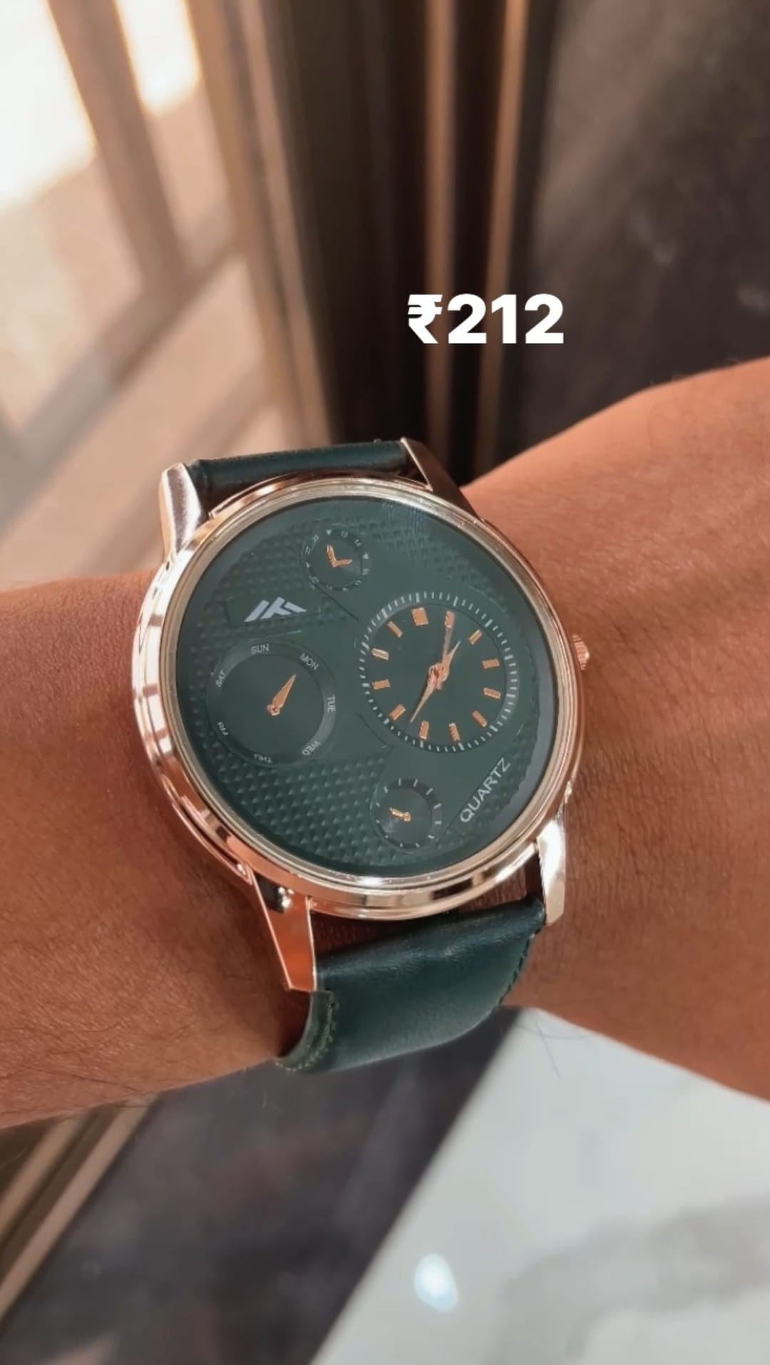 Watch in just Rs212 buy from messho 
For link comment watch 
#accessories #watch