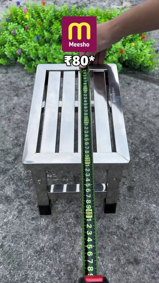Comment for link 😍🔗
stainless steel folding stool #foldingstool #ministoolindia #stainlesssteelstool #homeutilityproducts #travelstool #kitchenstool #budgethomeitems #viralhomeproducts #portablefurniture #everydayessentials