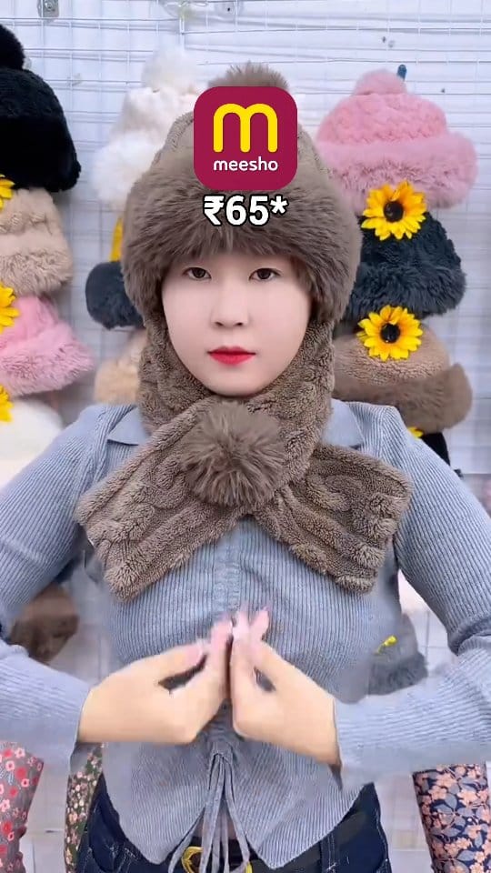 Comment For Link 🤩🖇️ 
Warm Scarf Cap #scarfcap #warmcap #cap #winterfashion #wintercap #reels #scarf #fashion #viral