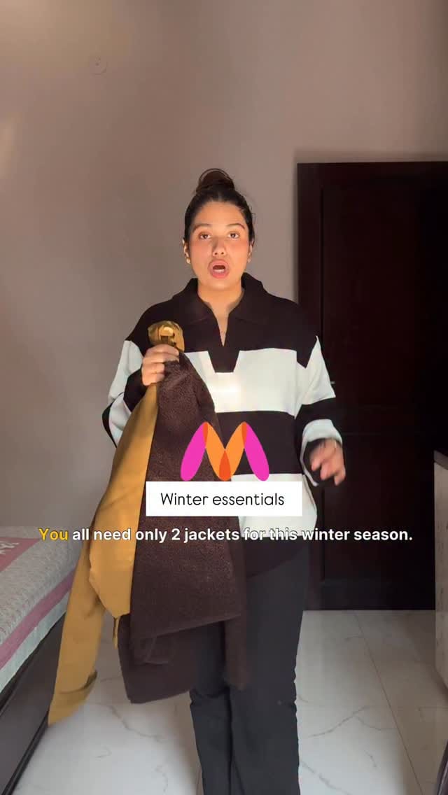 Follow me and then comment “jackets” for link:)
#winter #myntra #jacket #999
