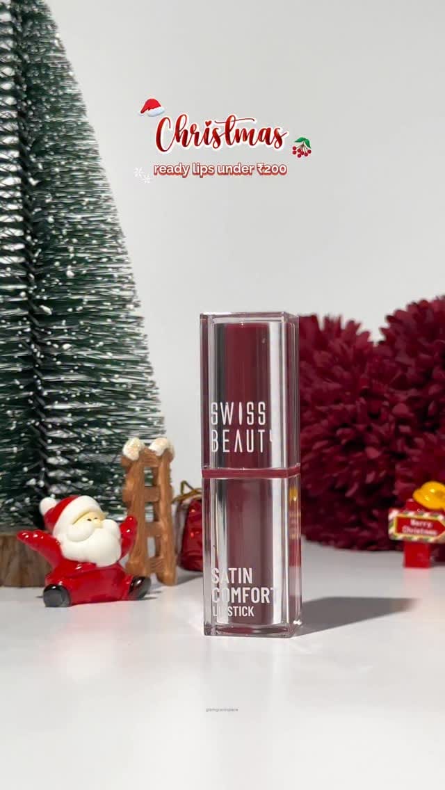 Comment for the link💄
Get ready for Christmas with this stunning satin comfort lipstick from @officialswissbeauty in a budget🎄💋
#christmas #lipstick #lips #link #comment