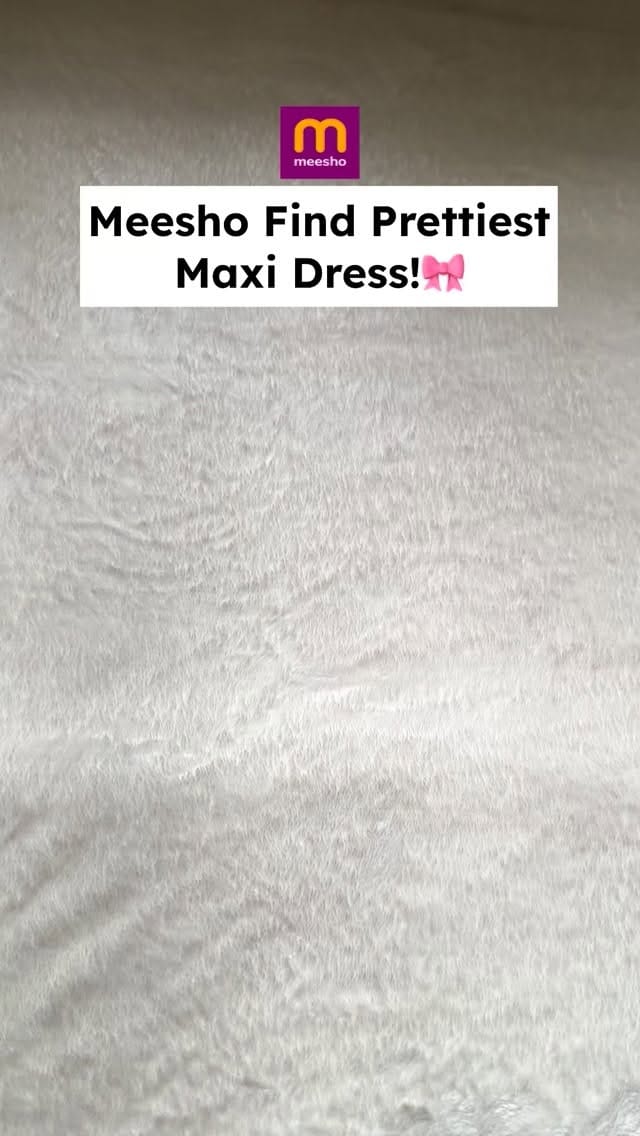 Comment For Link🔗 
Follow @__ammuuuzz 
Maxidresses, Meesho, westernwear, Meeshofinds, Fashion 
#meesho #maxidress #trending #meeshofinds #fashion