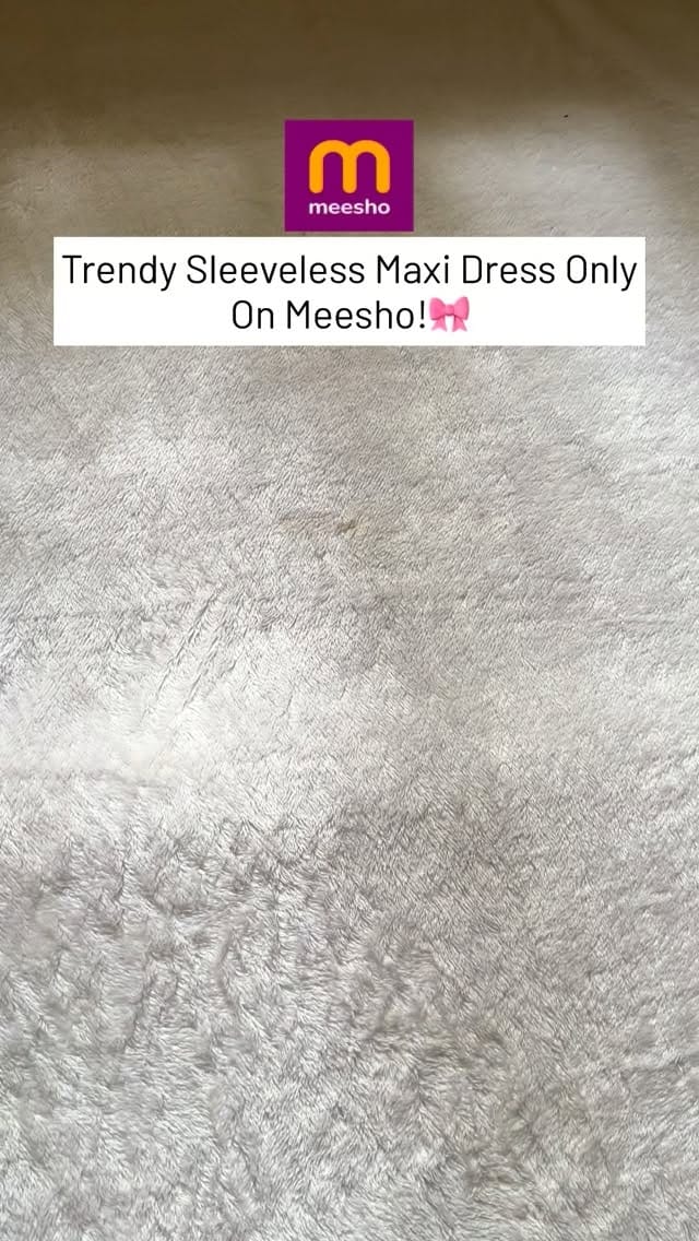 Comment For Link🔗 
Follow @__ammuuuzz 
sleevelessdress, meesho, westernwear, trending 
#sleeveless #maxidress #meesho #trendingnow