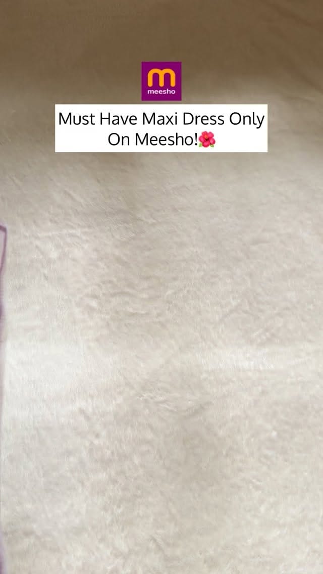 Comment For Link🔗 
📌Save For Later
Meeshohaul, maxidress, amazon, flipkartfashion, meesho 
#meeshofinds #maxidress #viral #meeshohaul