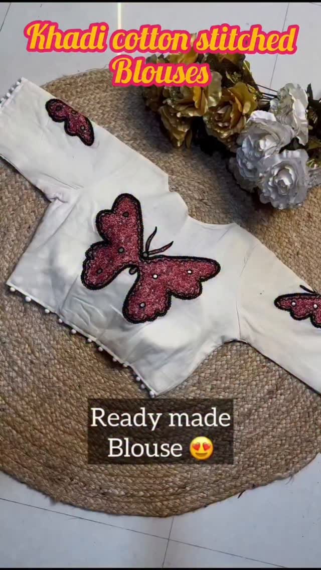 Comment for links @meeshoapp #meeshohaul#meeshounboxing #khadicottonblouses#khadicottonstitchedblouses