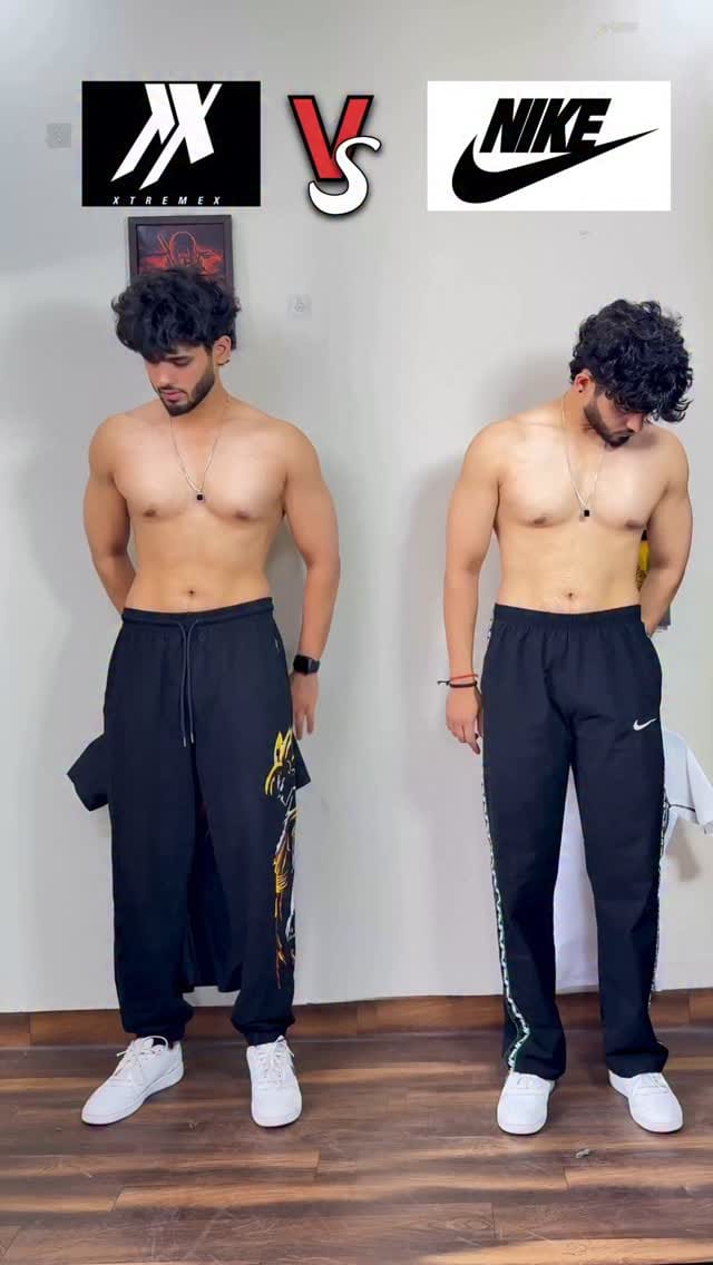 Who wins nike or xtreemx? 🏆 
Comment for links
.
.
#wearingvsstyling #oldmoney #tshirt #gymwear #shirt #trackpants #baggy #meeshofinds #myntra #gymnastics #zarasale #grwm #grw_ashish #sweaters #mensfashion
#winterwear #skincare
#myntrafashion #menstvle #ootd #outfitinspo #iqreach #cargo