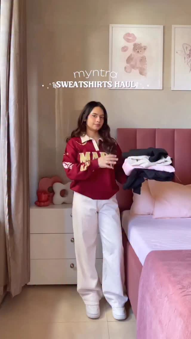 Comment ‘link’ or send me this reel for link
Size: m 
.
.
.
.
.
.
.
.
.
.
.
.
.
.
.
dresses , sweatshirt , sweater, winter fall outfit, crochet, skirt 
haul myntra affordable amazon
Savana urbanic newme #cuteoutfits bow coquette racer f1