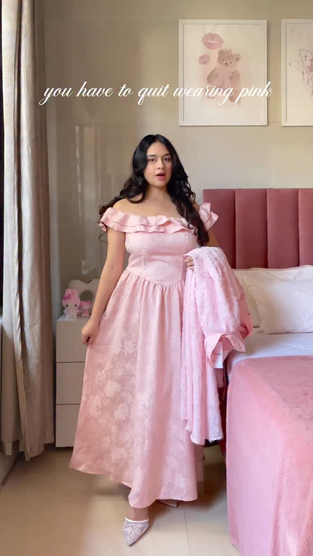 Coupon: Gunjan33 ✨ Comment ‘pink’ or send me this reel for link
Size: M in all
.
.
.
.
.
.
.
.
.
.
.
.
.
.
.
dresses , gown skirt , corset frills ruffle, y2k cute, 
haul myntra affordable amazon
Savana urbanic newme #cuteoutfits satin dress birthday party chic floral girly finds #fyp #princessdress #birthday #explorepage✨ #viral