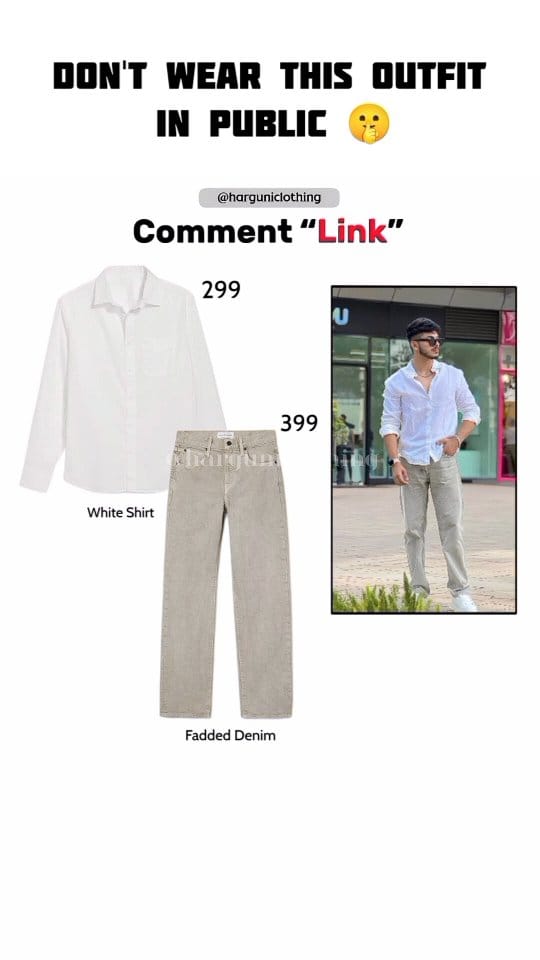 Comment "Link" For Outfits 🔗
Oldmoney outfits Link in bio! ⚜️🫶🏻
.
Follow: @harguniclothing
.
.
.
.
#oldmoney #oldmoneyaesthetic #oldmoneystyle
#oldmoneyfashion #oldmoneyvibes #oldmoneyoutfits #colors #colorcombination
#fashion #fashionstyle #fashionblogger #starboy #starboyoutfits #fashiondesigner
#colourcombination #classy  #elegance #elegant #harguniclothing #elegancia#explorepage #oldmoneyoutfits #oldmoneymen #menwithclass #harguni