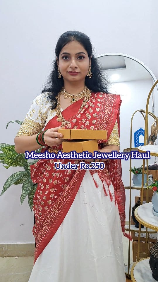 Meesho Aesthetic jewelry Haul Under 250₹
#meesho #hdfashiondesigns #messhofinds🛍️
