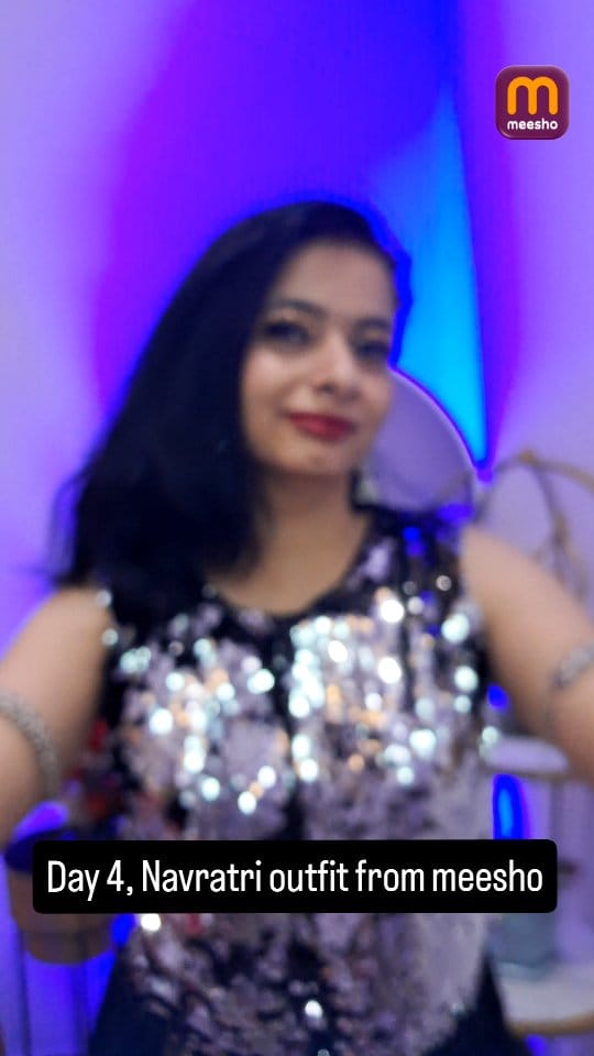 Comment for link ❤️
Day 4, Navratri outfit from Meesho 
#meesho #hdfashiondesigns #navratri #navratrilook❤️ #navratrioutfit
