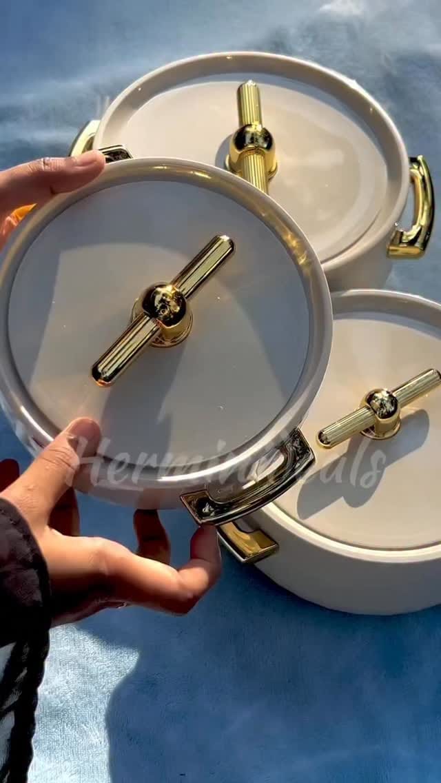 Upgrade your dining table with this elegant 3-piece casserole set ✨
Perfect for serving hot meals while keeping them fresh and warm for longer.
Minimal design, premium finish, and super practical for everyday use or special occasions 🍽️🤍
#casseroleset #kitchenessentials #homefinds #aesthetickitchen #diningtablegoals #kitchenupgrade #servingware #homeinspo
Which do you prefer for your kitchen? 🍽️