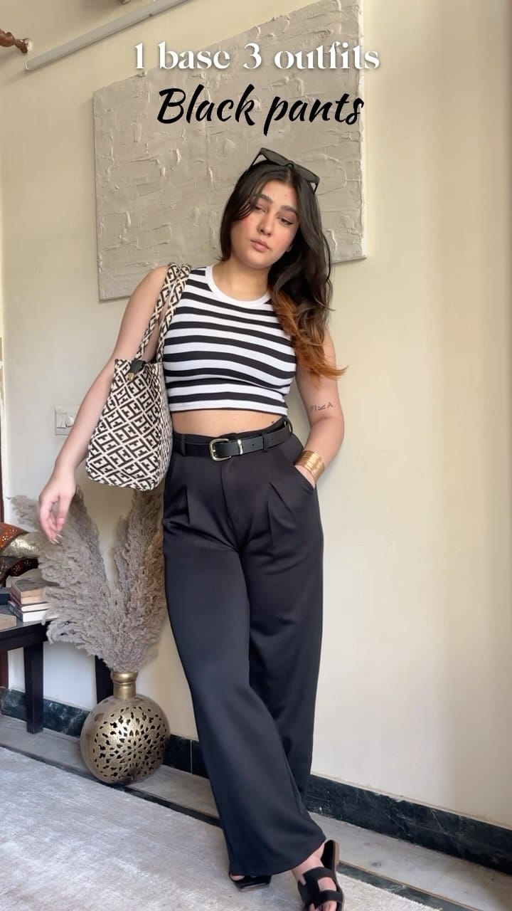 Black pants look 👀