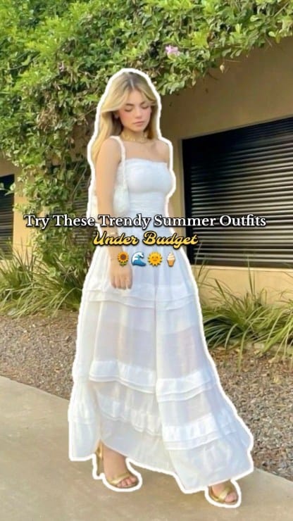Summer Outfits Under Budget 🤍💸