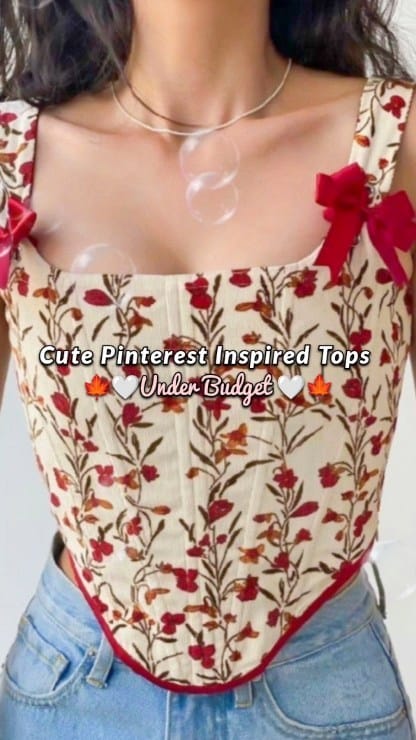 Comment Down 'Link' or 'Send' or 'DM' below 🖇️👇🏼💓
Must Have Pinterest Tops Under Budget 📯
Follow me @imimoshree for more ☺️
Save & Share
.
.
.
.
.
.
.
.
.
.
.
.
.
.
.
.
.
.
[ Ootd Ideas, Pinterest Inspired Outfits, Women Fashion, Trendy Outfits, Korean Fashion, Pinterest Inspired Tops, Aesthetic, For Women, Stylenmimo, Affordable Finds, Meesho, Flipkart, Summer, Outfit Ideas ]
#cutetops #pinterestinspired #summerstyle #topsforwomen #wishlinked #koreanfashion #pinterestaesthetic #trendy #savana