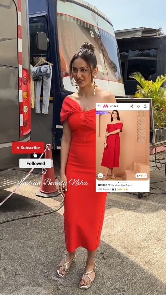 Red dresses ft. Rakul Preet Singh ❤️
[Recreation, Celebrity, Outfit, Fashion, Bollywood, Actress, Myntra, Red Gown, Red Dress, Red Evening Dress, Glamorous Red Dress, Off shoulder dress, Bodycon Maxi Dress, Midi Dress, Fit & Flare Dress]
#rakulsingh #rakulpreetsingh #recreation #celebrityfashion #celebrityoutfit #bollywood #myntra #trending #viral #RedDress #LittleRedDress #RedGown #RedEveningDress #RedDressInspo #RedCarpetDress #RedDressFashion #FashionRedDress #RedDressStyle #GlamorousRedDress #PromDressRed #WeddingGuestRedDress #RedDressForParty #FormalRedDress #RedDressForDateNight 
________ _______ _______ ________ 
Credit:- To the respective owner 
DISCLAIMER:- 
Copyright Disclaimer - Under section 107 of the copyright Act 1976, allowance is made for FAIR USE for purposes such as criticism, comment, news reporting, teaching, scholarship and research.
Fair use is a use permitted by copyright statues that might otherwise be infringing. Non-Profit, educational or personal use tips the balance in favour of FAIR USE.