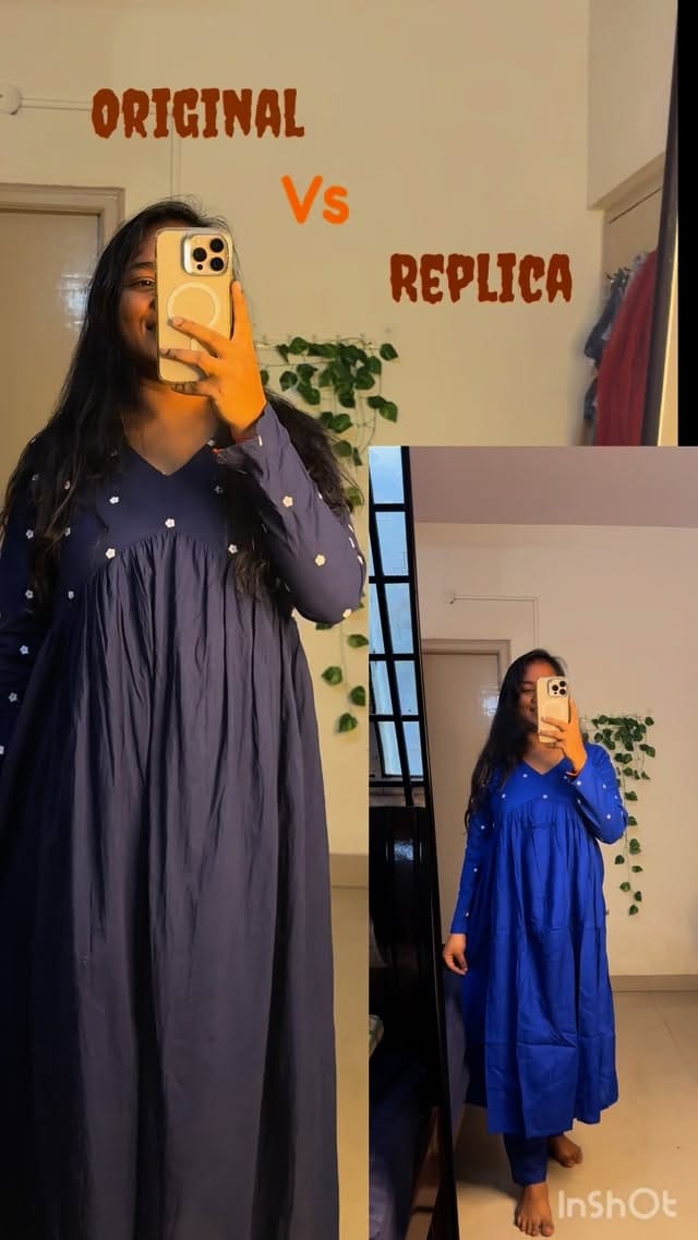 Comment ‘Link’ or share this reel to me to get the dress link directly into your inbox😇
Such a beautiful office outfit from @myntra 😊
Perfect for Casual outings🤩 
Quality : 10/10
.
.
.
.
.
Myntra finds, grwm, review, outfitreview, outfit of the day, dayout, brunchoutfit, weekinoutfits, wishlinked
#meeshofinds #outfitinspiration #originalvsreplica #myntravsmeesho #weekinoutfits #workoutfitideas #myntrafinds #myntrahaul #MyntraInsider #myntrafashion #wishlinked
Which one you will vote for?