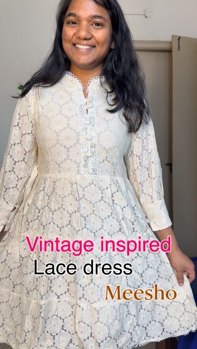 Comment ‘Link’ or Dm this reel to me to get the links into your inbox🫶🏻
Beautiful part wear lace dress from @meeshoapp under 400/-
.
.
.
.
.
.
Flipkart finds, Meeshofinds,office wear, work fits, Monday to Friday Kurtis from meesho, Brunch Outfit, trending dresses, office wear, one fabric 2 styles,corporatefits ,trousers
#flipkartfinds #meeshokurtis #offwhitelacedress #mondaytofriday #officefits #collegewear #vintagelacedress #viraldress #partyweardress #corporatefits #coordsets #fashioninspo #kurtisunder400 #wishlinked #weekinoutfits