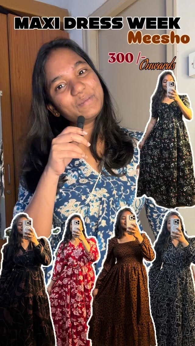 Comment ‘Link’ or Dm this reel to me to get the links into your inbox🫶🏻
Maxi’s starting from 300/- @meeshoapp 
.
.
.
.
.
.
Meesho finds, short Kurtis from Meesho, Meesho creator, Meesho ethnic, under 500 , trending dresses, office wear, one fabric 2 styles, long vs short Kurtis
#meeshofinds #meeshocreator #shortkurtis #trendingdresses #meeshoethnic #1fabric2styles #doodlestyle #howtodoodle #wishlinked #weekinoutfits