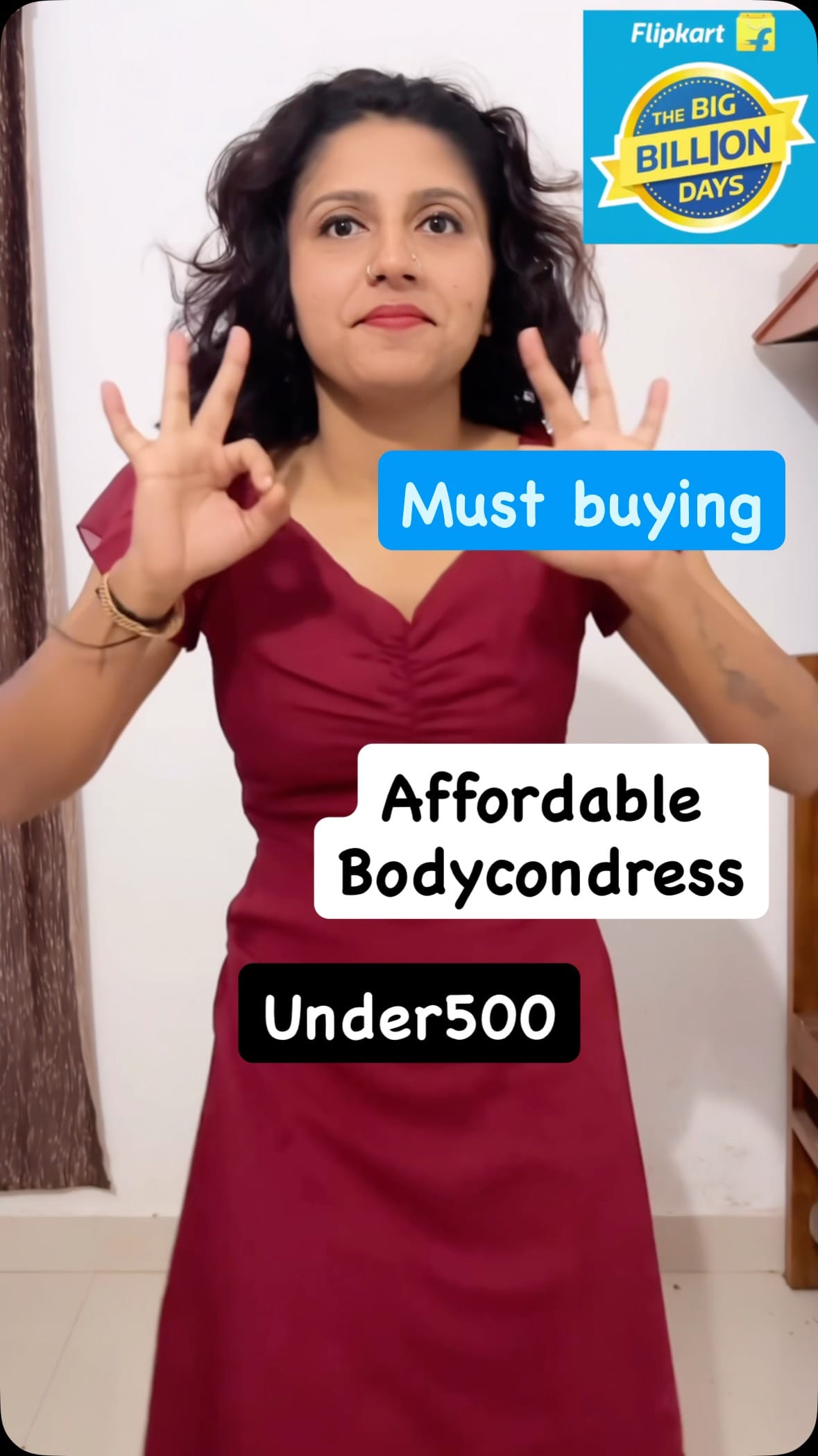 bodycon dress under 500rs ❤️
.
.
.
.
.
.
.
.
#instagramreels #flipkart #affordable #bodycondress #instagood #instagood #reels #reelitfeelit #instagram #onlineshopping #fyp #foryou #fyp #fypppppppppppppppppppppppppppppppppppppppppppppppppppppppppppppppppppppp #foryou #insta #follow #reach #goviral #instadaily #explore #trending #under500 #viralreels